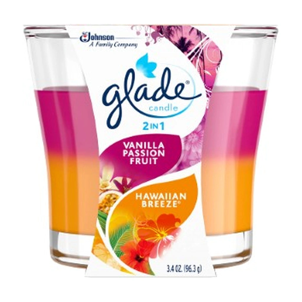 Glade 2N1 V/P Haw Brz Candle 3.4Oz