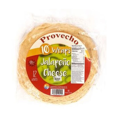 Provecho Jalapeno 683 Wraps 10 Inches