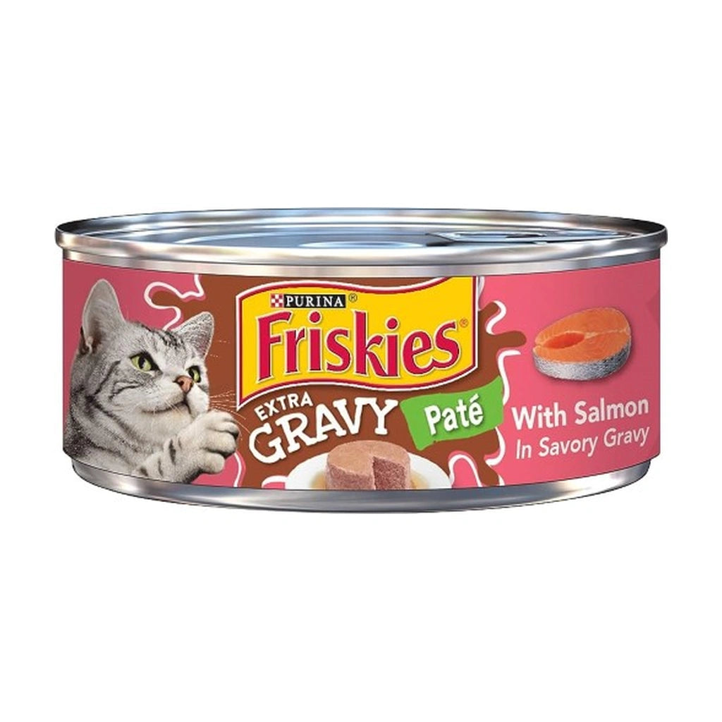 Friskies Pate Salmon In Extra Gravy 156G