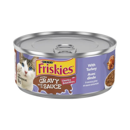 Friskies Chunky With Turkey In Extra Gra