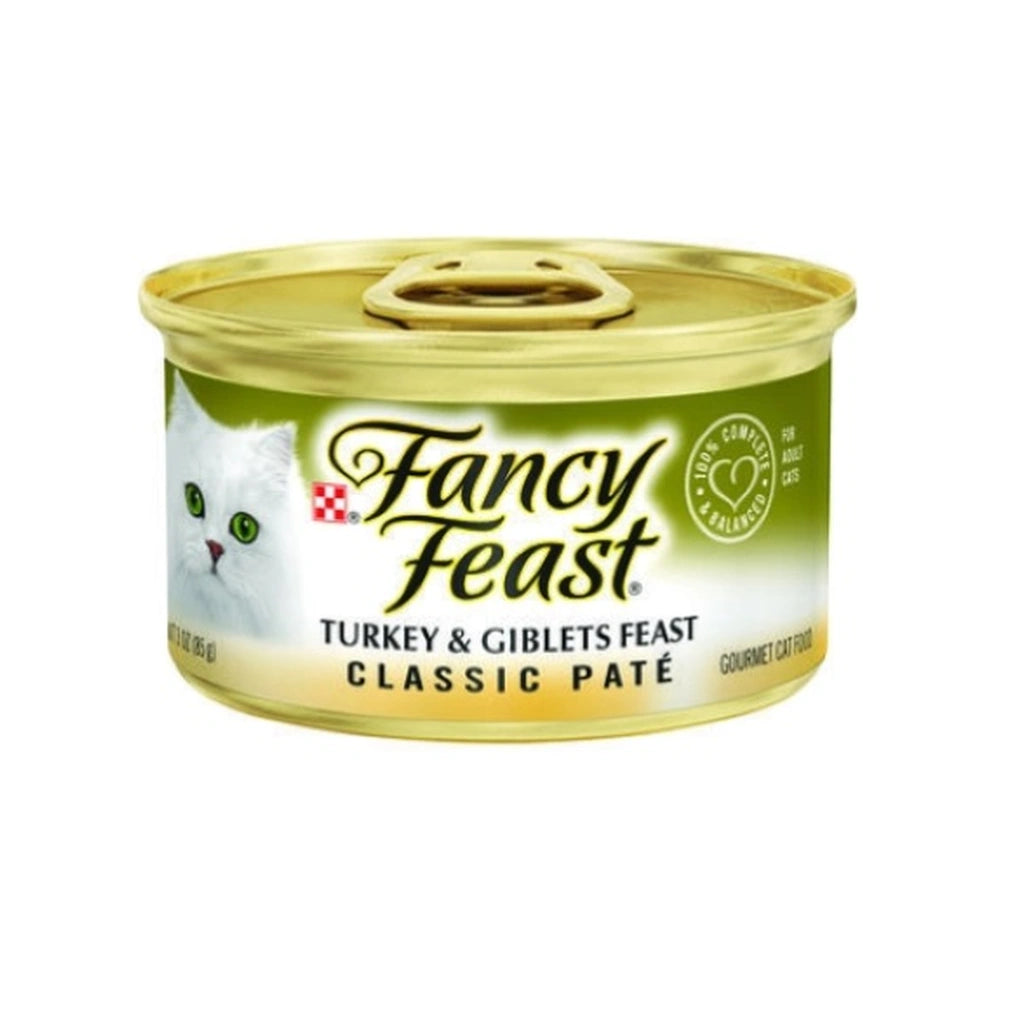 Purina Fancy Feast Turkey Gilbets Pate 8