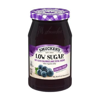 Smucker'S Low Sugar Grape Jelly 440G
