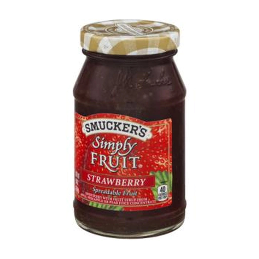 Smucker'S 100% Simply Fruit S/Berry 361G