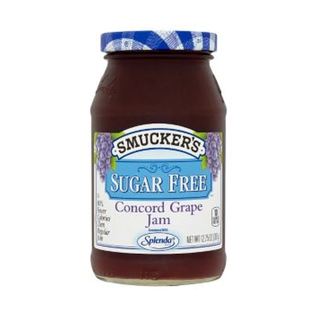 Smucker'S Grape Jam Sugar Free 361G