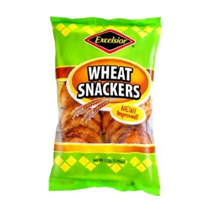 Excelsior Snack Cracker Wheat 113G