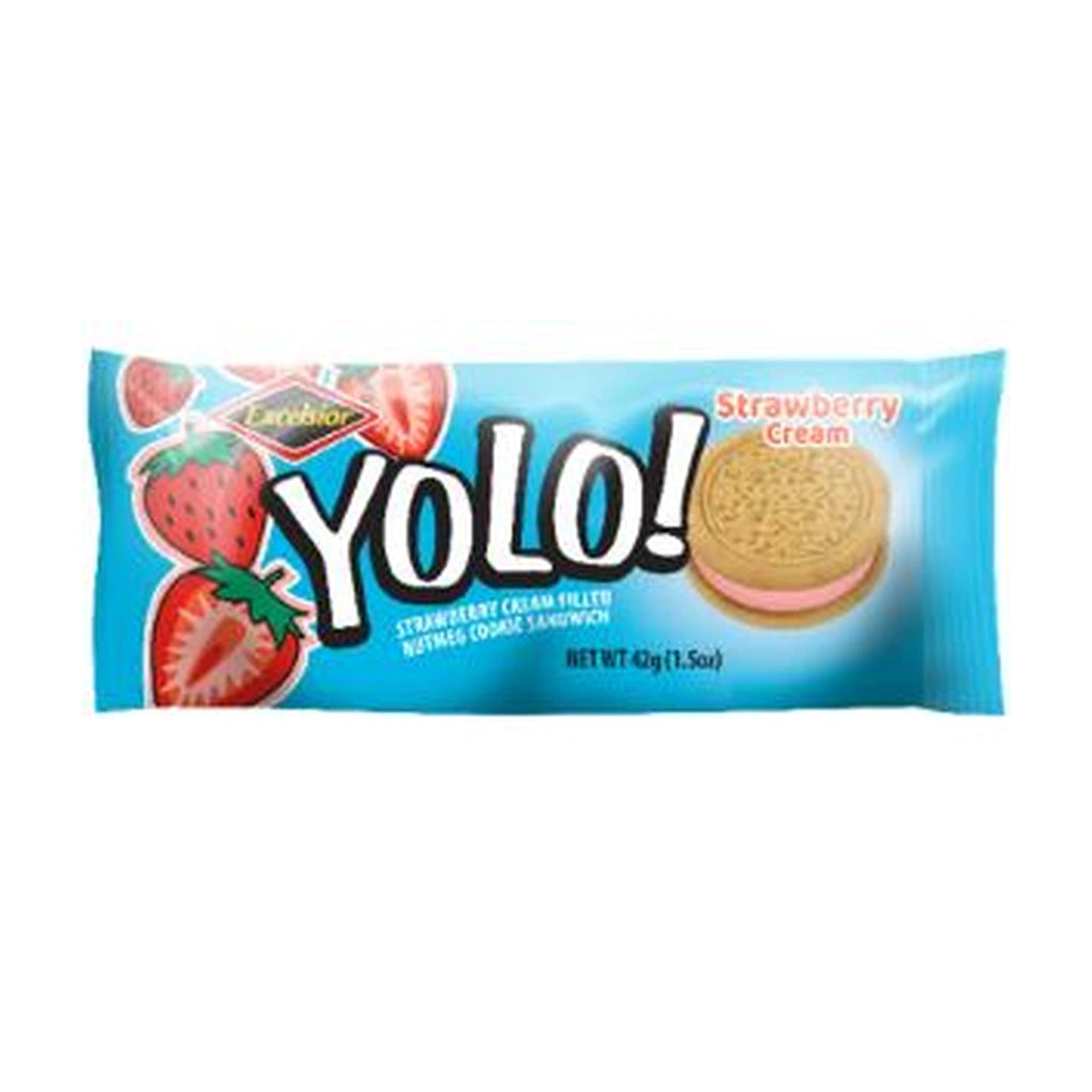 Excelsior Yolo Strawberry Cream Cookie S