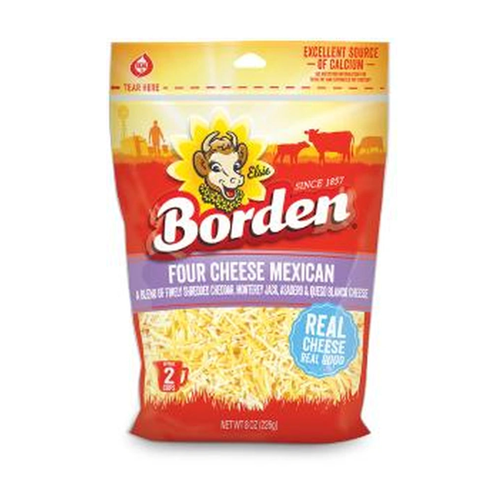 Borden 4 683 Mexican Shredded 226G