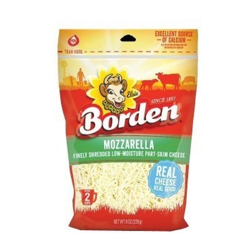 Borden Mozz Fine Shred 8Oz
