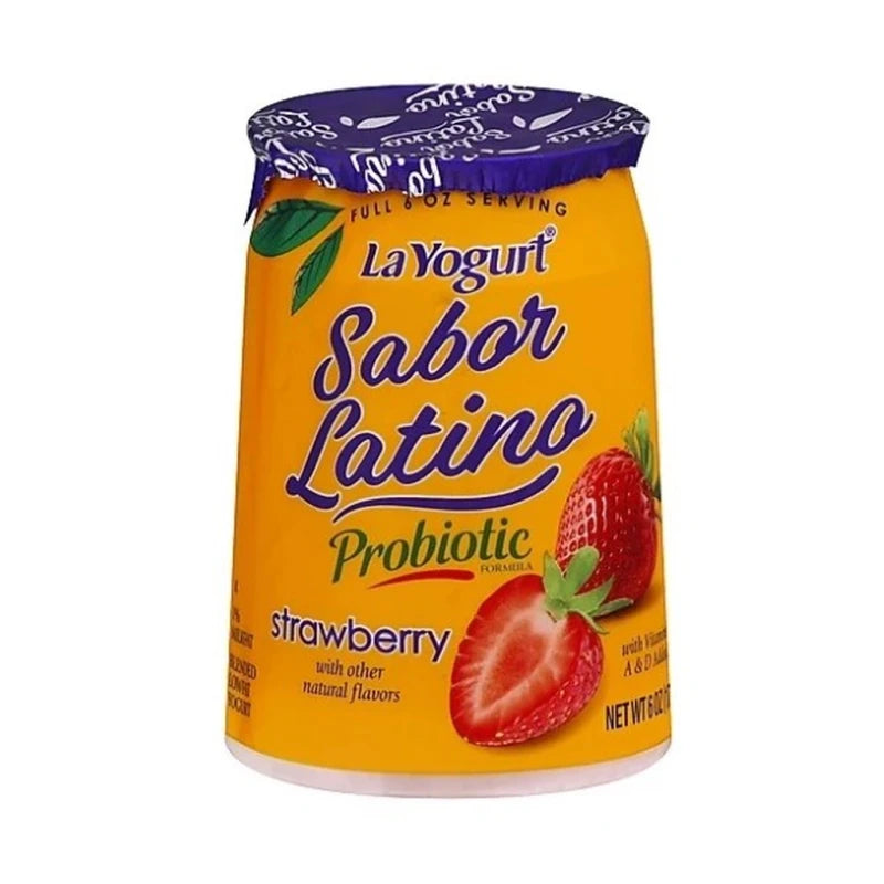 La Yogurt Sabor Latino Strawberry 6Oz