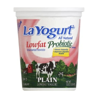 La Yogurt Plain Low Fat 32Oz