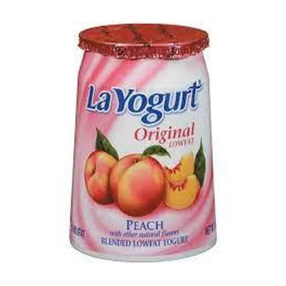 La Yogurt Peach 6Oz