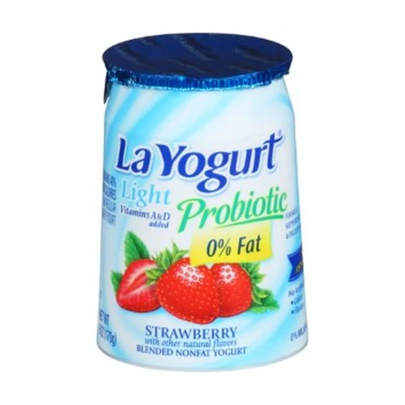La Yogurt Strawberry Lite 6Oz