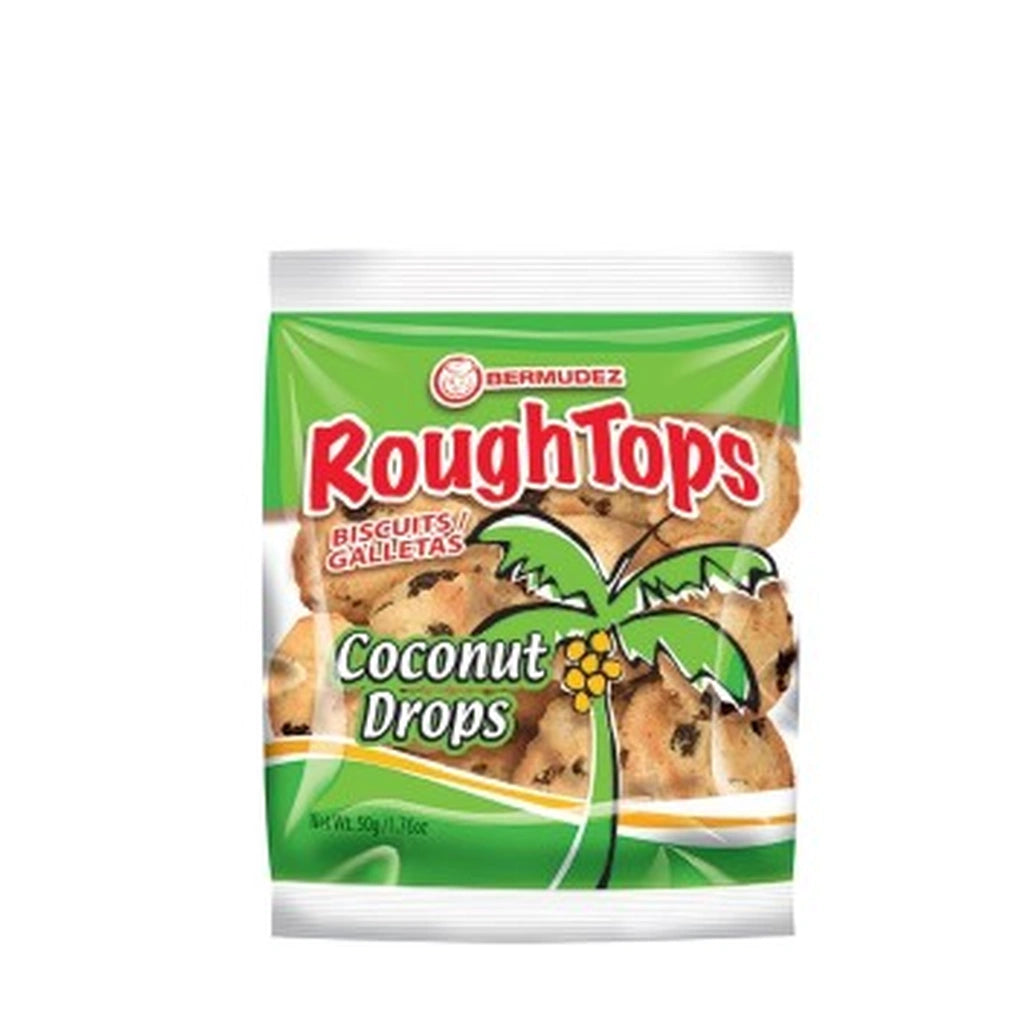 Bermudez Rough Tops Coconut Drops 50G