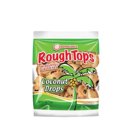 Bermudez Rough Tops Coconut Drops 50G