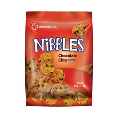 Bermudez Nibbles Chocolate Chip Cook 60G