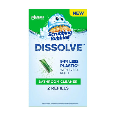 Scrubbing Bubbles Dissolve Bathroom Clea B