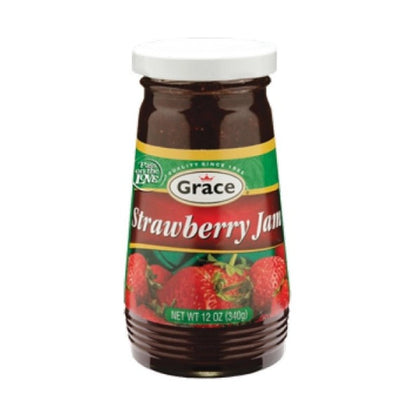 Grace Strawberry Jam 12Oz