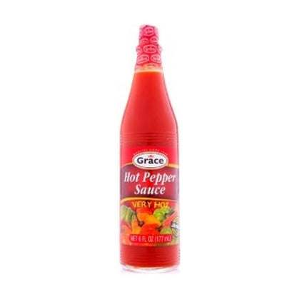 Grace Hot Pepper Sauce 6Oz