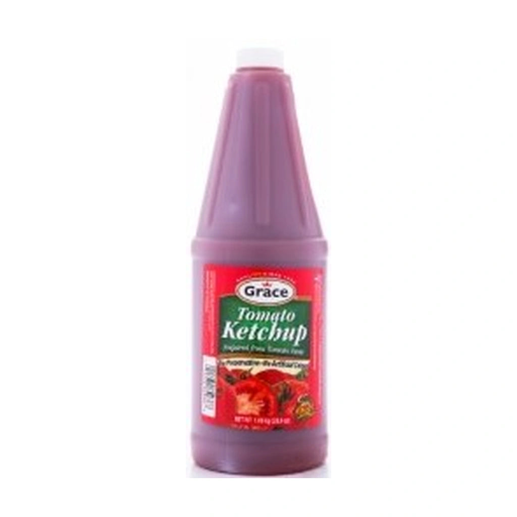Grace Ketchup Plast Bot 38.4Oz