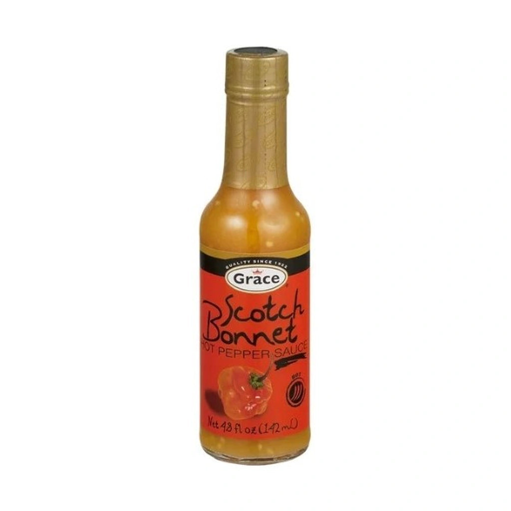 Grace Hot Pepper Sauce Scotch Bonnet 3Oz