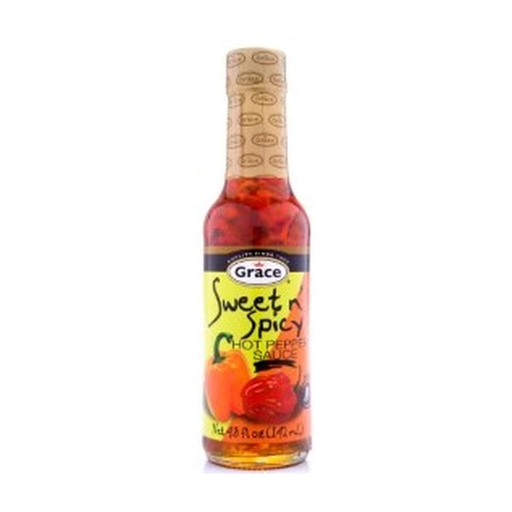 Grace Sweet& Spicy Hot Pepper Sauce 4.8O