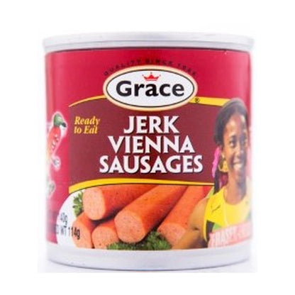 Grace Jerk Vienna Sausage 114G