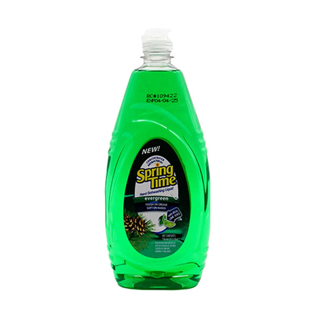 Springtime Dwash Liq Evergreen 750Ml