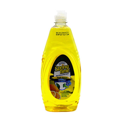 Springtime Dishwashing Liquid Lemon 750M
