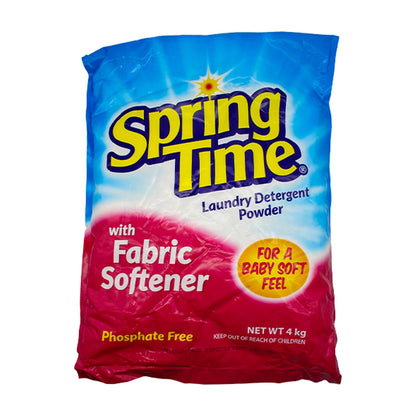 Springtime Lndr Deter Fabric Soft 4Kg