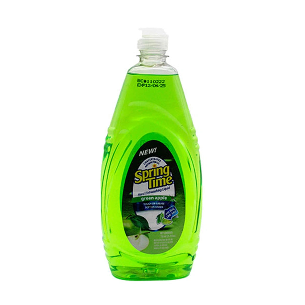 Springtime Dish Liq Green Apple 750Ml