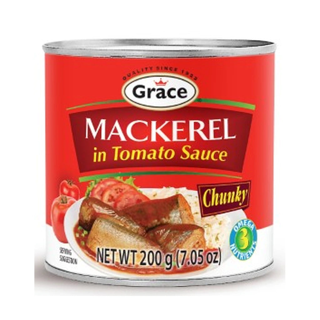 Grace Chunky Mackerel 7Oz