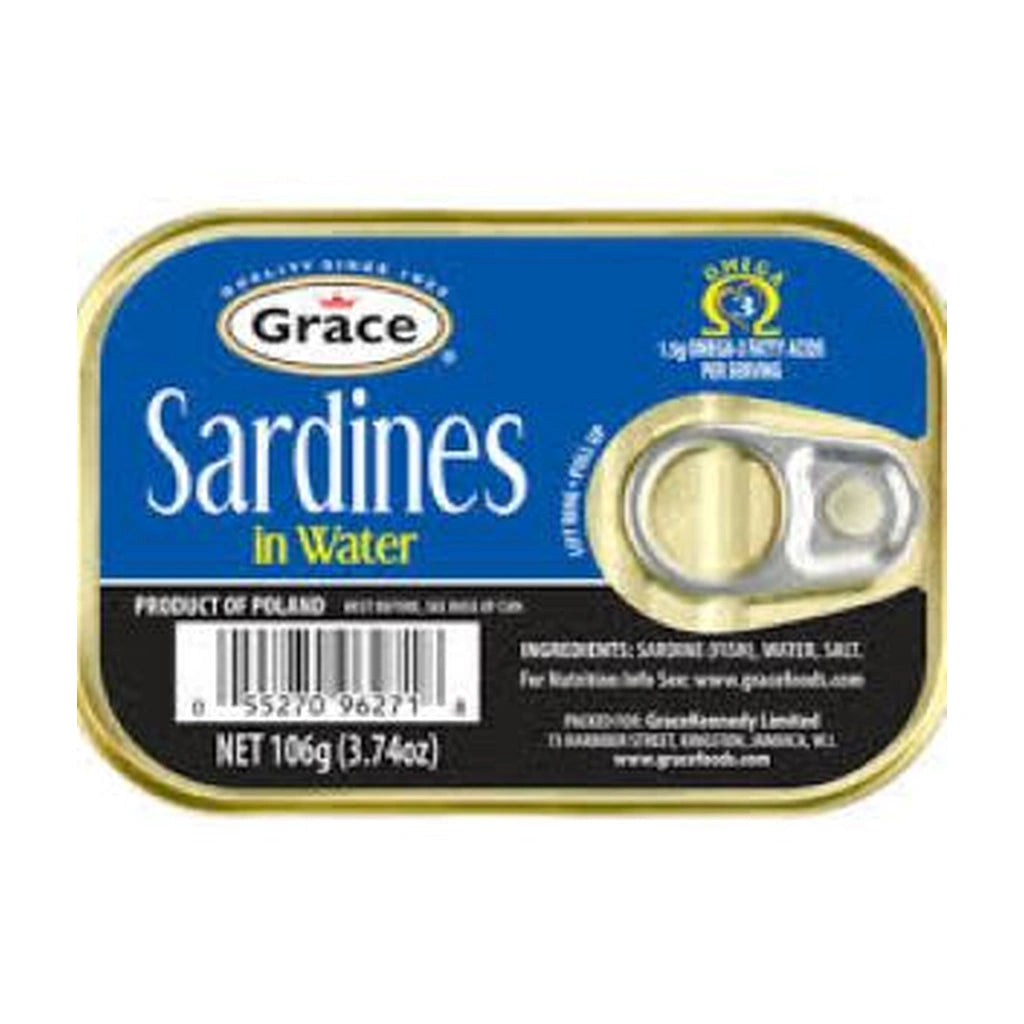 Grace Sardine In Water 106G
