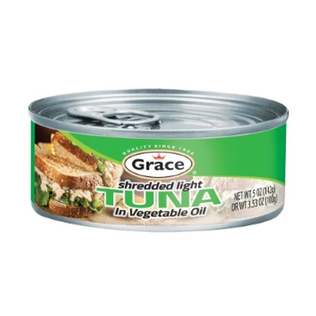 Grace Shredded Tuna In Veg Oil 142