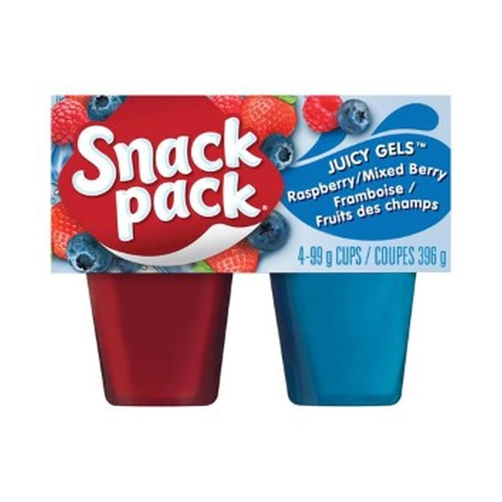 Snack Pack Rasberry Mixed Berry 4Pk