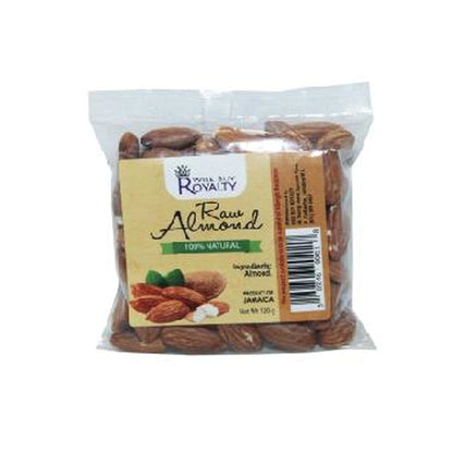 Wb Royalty Almonds Raw Unsalted 60G