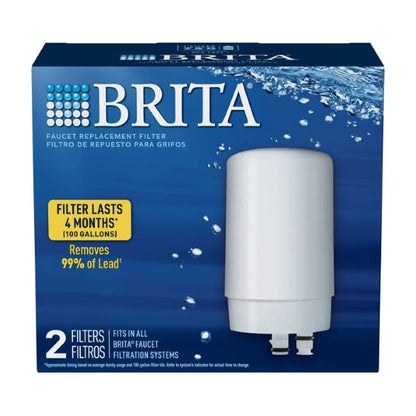 Brita On Tap Filter Twin 2Ct
