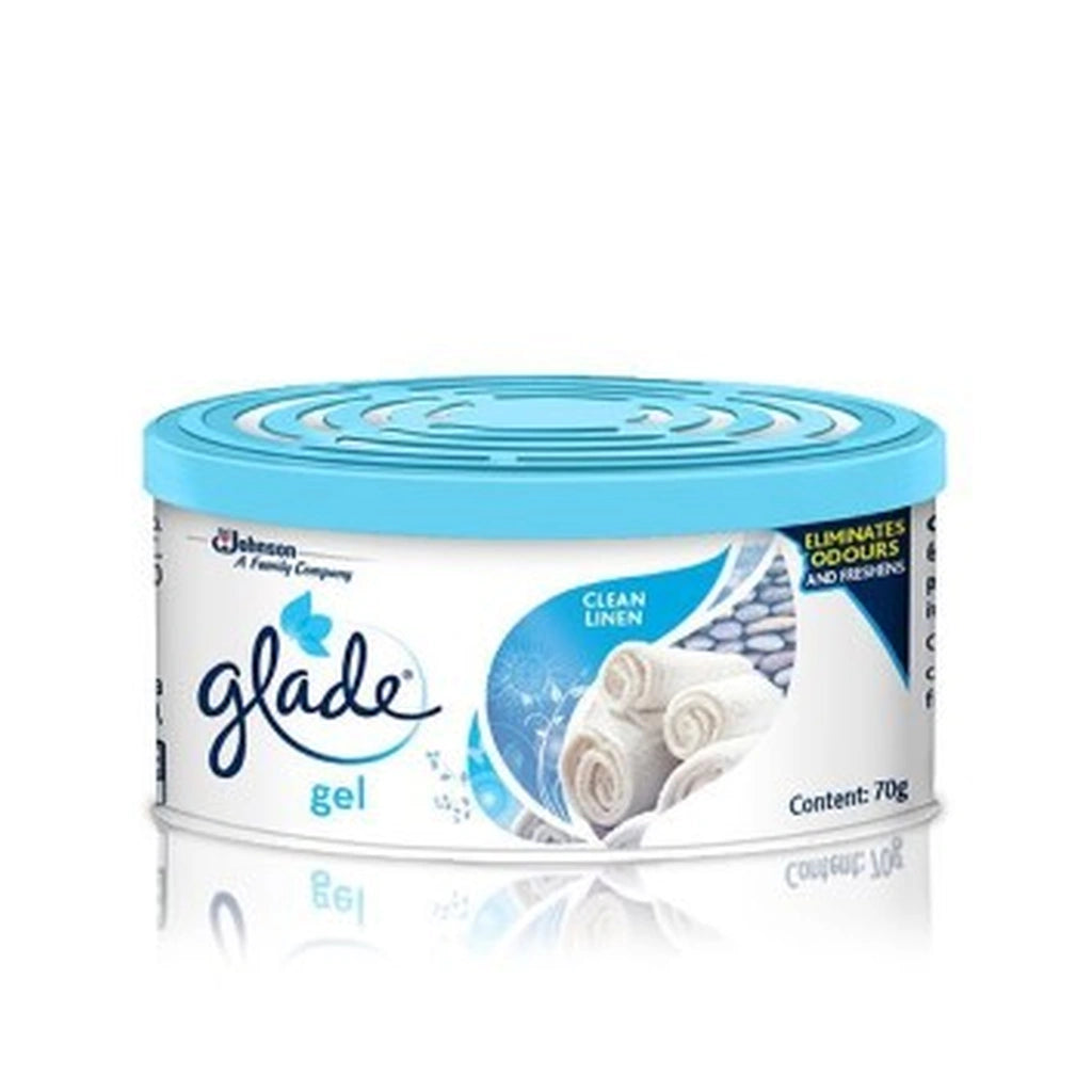 Glade Clean Linen Gel Air Freshner 70G