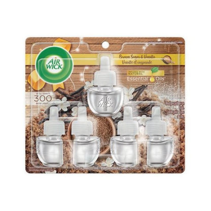 Airwick Brown Sugar & Vanilla Refill 5Pk