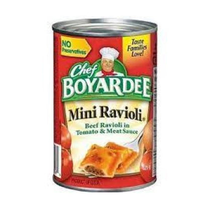 Chef Boyardee (Mini Ravioli)