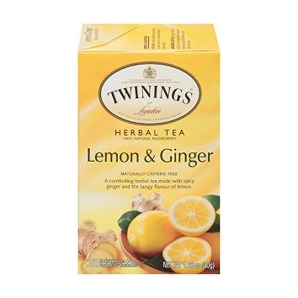 Twinings Lemon & Ginger Tea 20Ct
