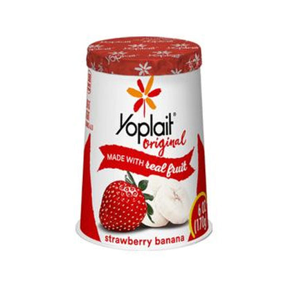 Yoplait Strawberry Banana 170G