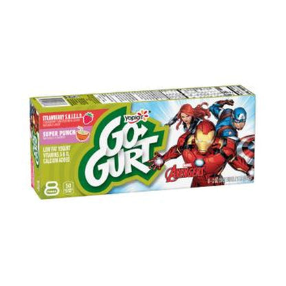 Yoplait Gogurt Super Punch Strawbery 8Pk