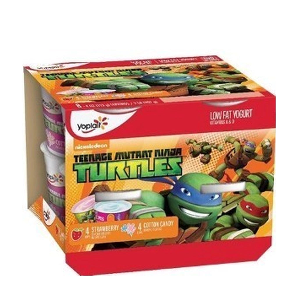 Yoplait Cotton Candy Ninja Turtles 8Pk