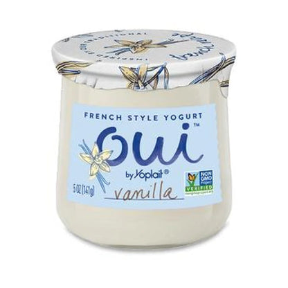 Oui French Style Vanilla Yogurt 5Oz