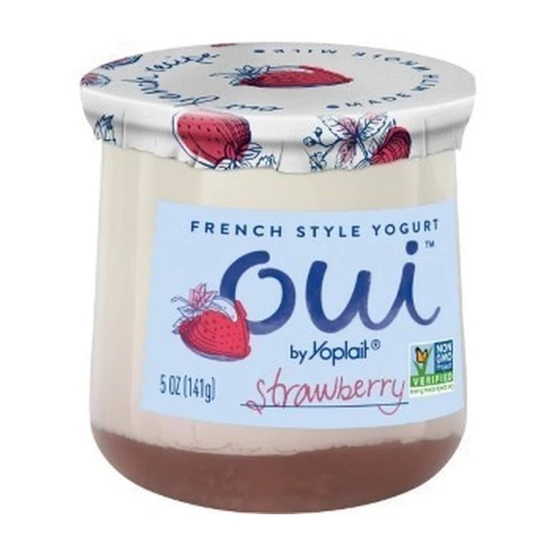 Oui French Style Strawberry Yogurt 5Oz