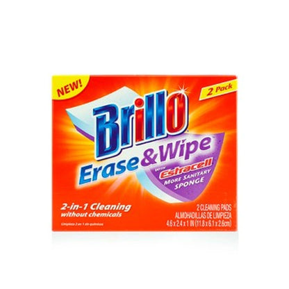 Brillo Erase & Wipe 2 Pads