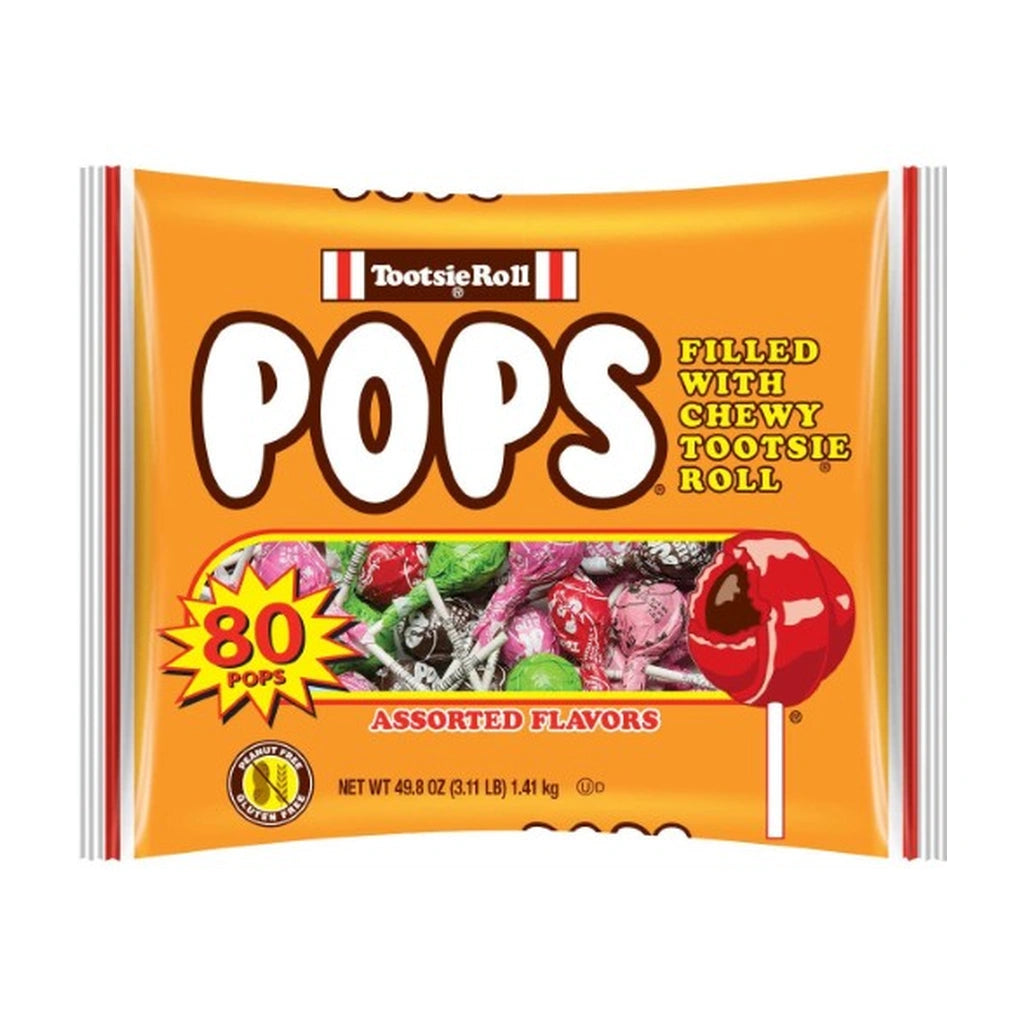 Tootsieroll Pops Mini 80Ct