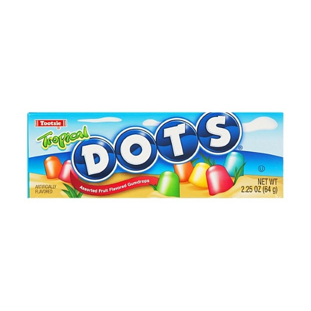 Tootsie Tropical Dots Gumdrops 64G