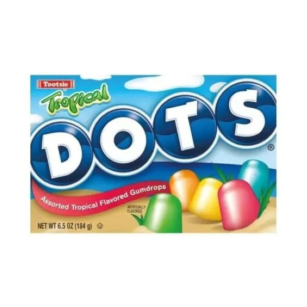 Tootsie Tropical Dots Gumdrops 184G