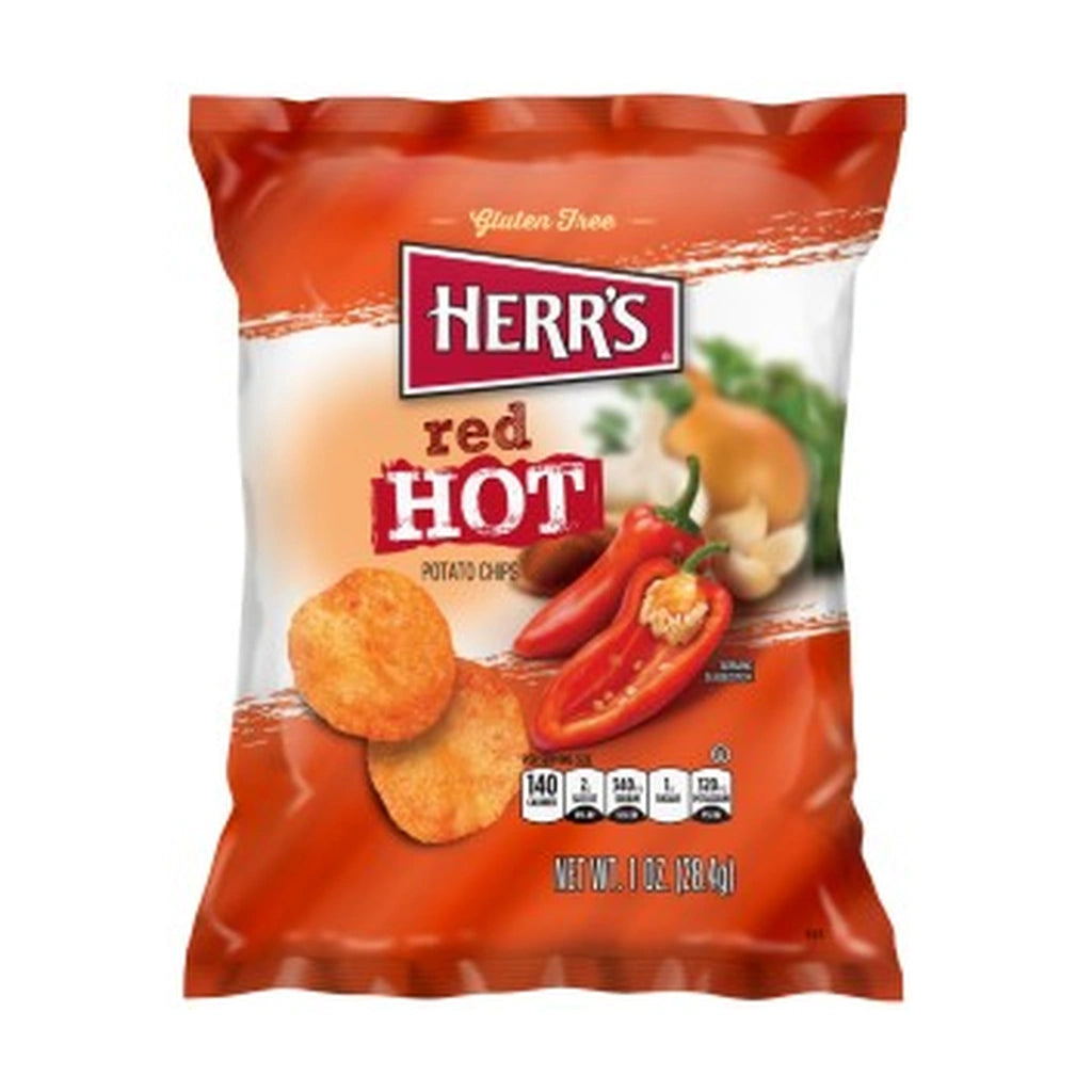 Herr'S Red Hot Chips 1Oz